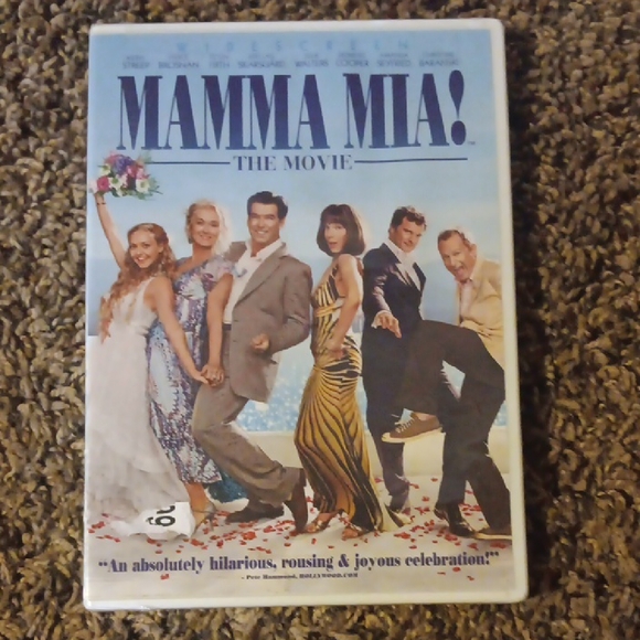 Other - Mamma Mia! The Movie DVD - Blue & White Cover New